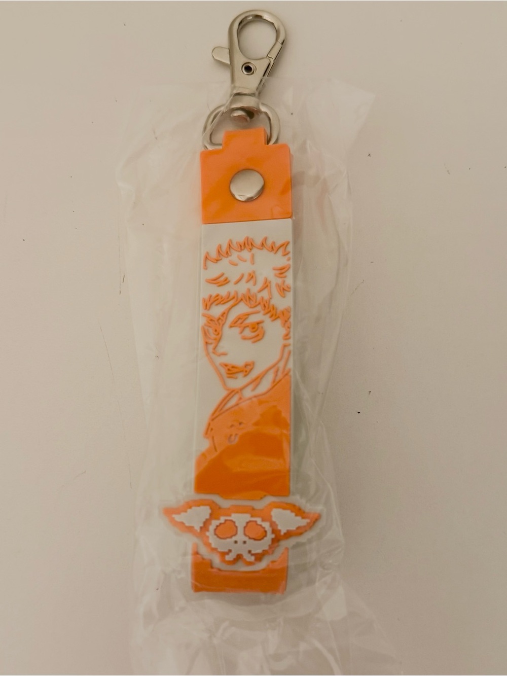 Anime official collectible jujutsu kaisen keychain strap itadori